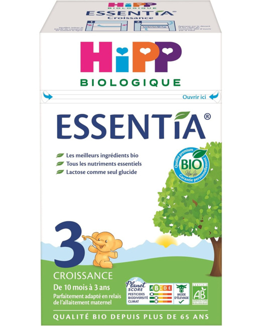 Lait 3ème âge Essentia
