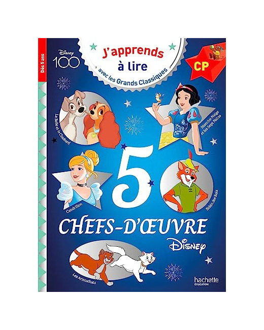 Disney - 5 chefs-d'oeuvre de Disney CP