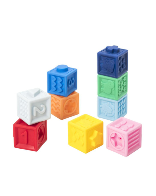 9 cubes souples Manibul