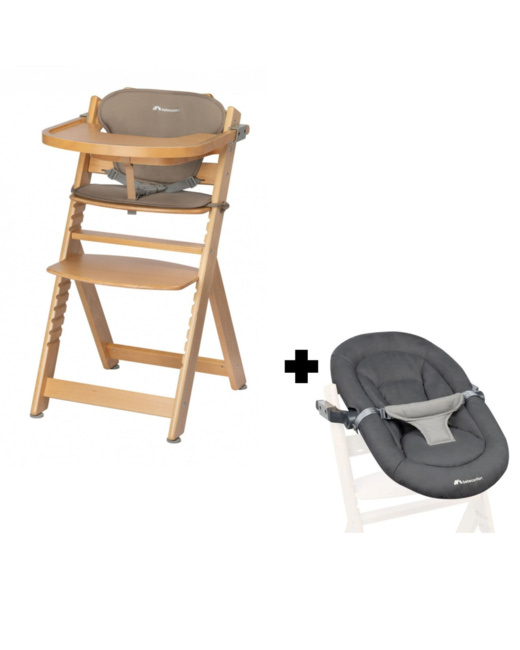 Chaise haute évolutive 2-en-1 timba