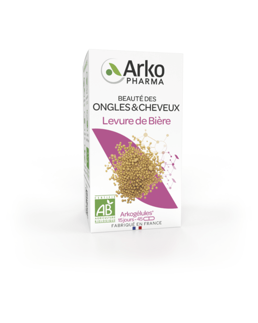 Levures de bière bio 45 capsules Arkogelules