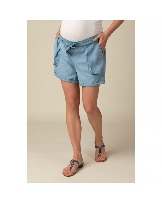 Short de grossesse effet jean