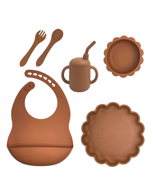 Set vaisselle en silicone 6 pièces Ysaé