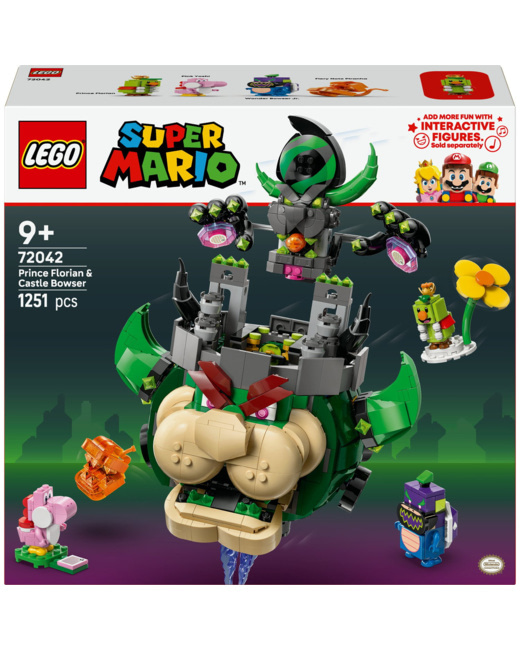 Prince Florian et Château de Bowser Super Mario