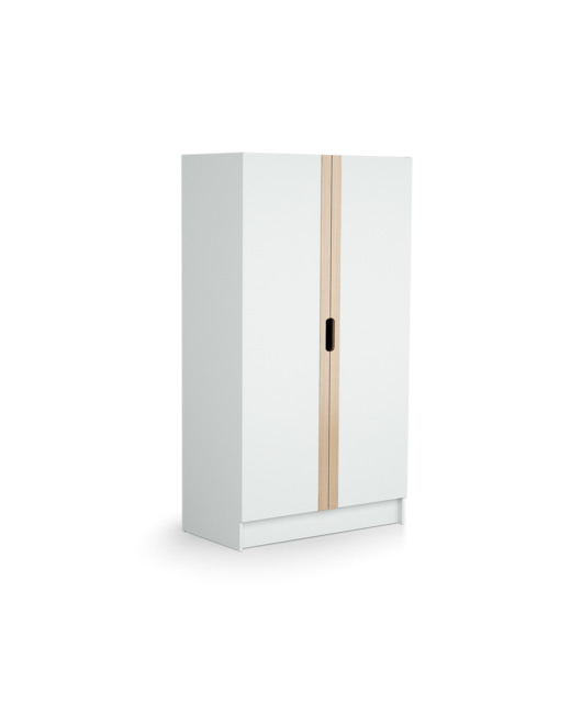 Armoire enfant 2 portes en bois