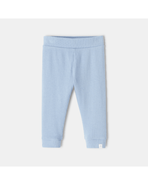 Legging en coton côtelé