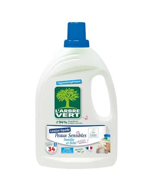 Lessive liquide peaux sensibles