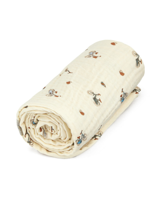 Couverture bébé, mousseline