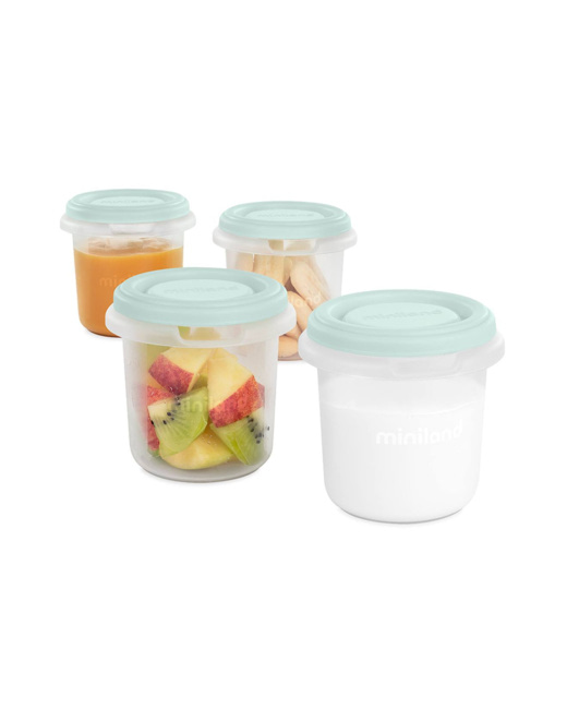 Set de 4 hermétiques 200ml Hermisized