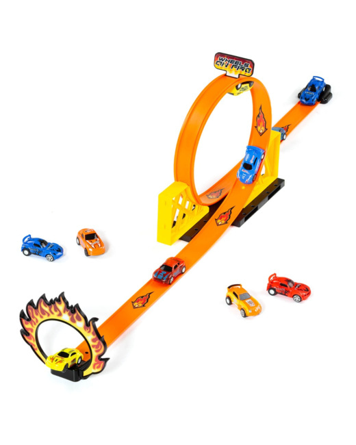 Circuit Ultimate avec looping et 2 voitures