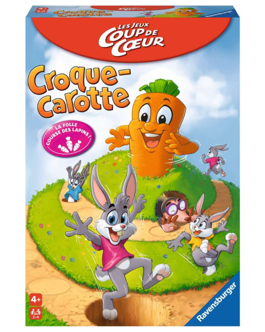 Croque Carotte 'Coup de cœur' - de 4 ans