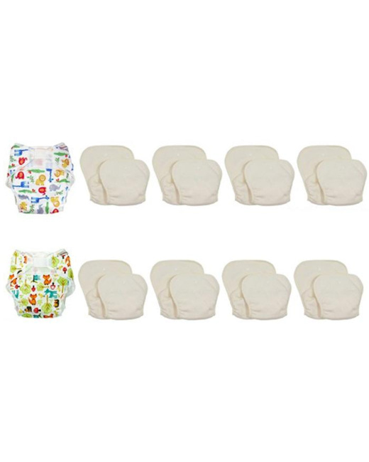 Couches lavables - Pack journée 