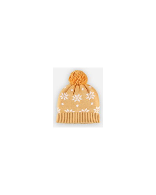 Bonnet tricot à pompon