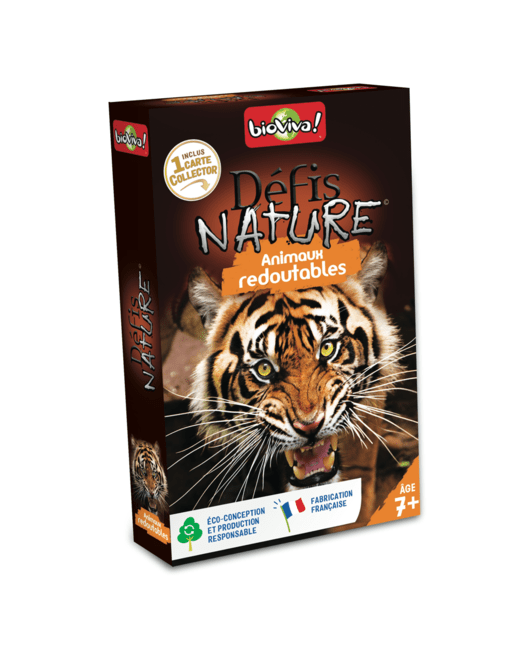 Jeu éducatif Défis Nature - Animaux redoutables