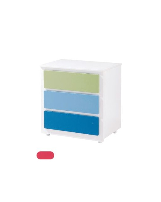 Commode bebe Biscotte 3 tiroirs 