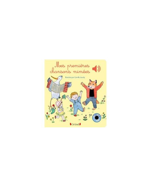 Livre sonore Mes premières chansons mimées
