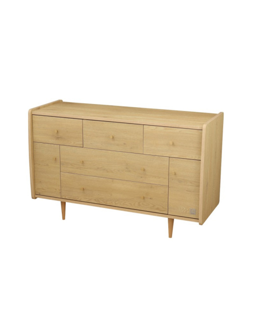 Commode 5 tiroirs et 2 portes My Love