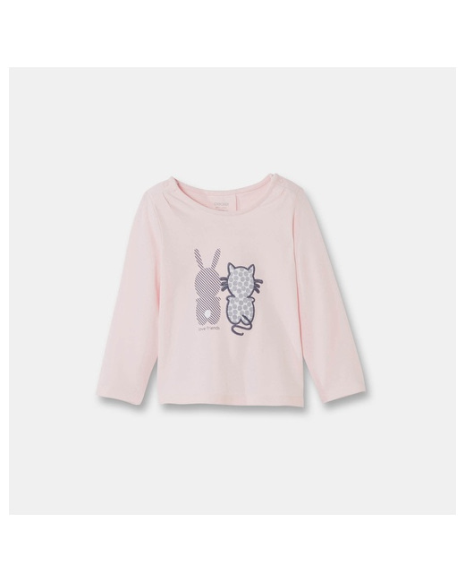 T-shirt stretch à motifs