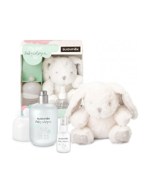 Pack Baby Cologne Peluche Lapin