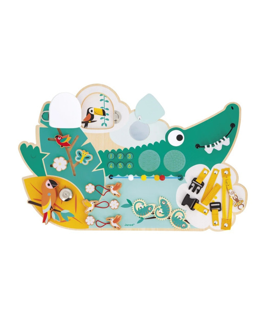 Busy-board Crocodile Tropik