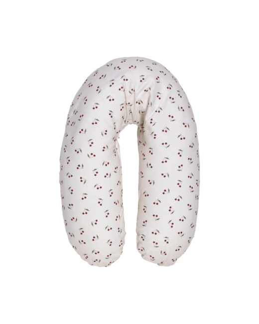 Coussin d'allaitement et de grossesse Cerises