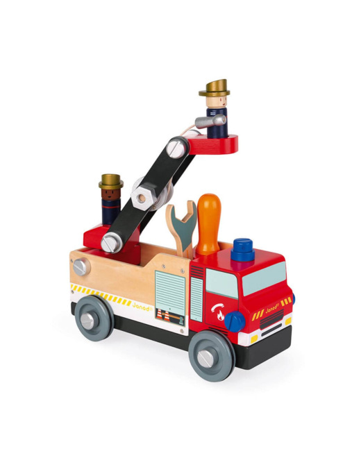 Camion de pompiers Brico'kids