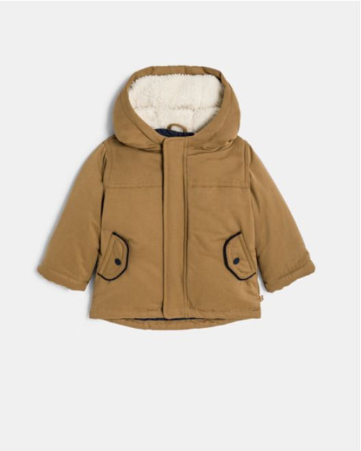 Manteau doublé 2 en 1 bébé garçon