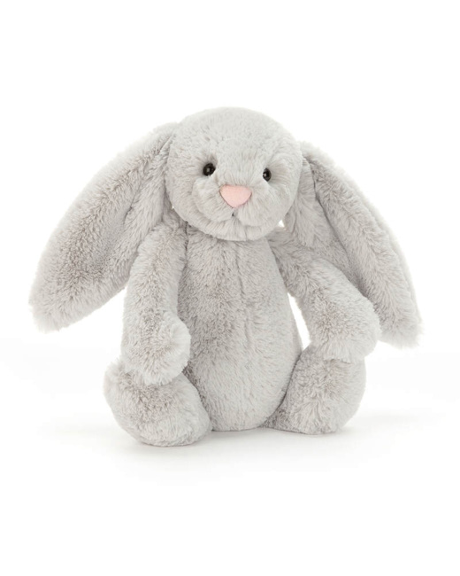 Peluche lapin Bashful Medium - Silver