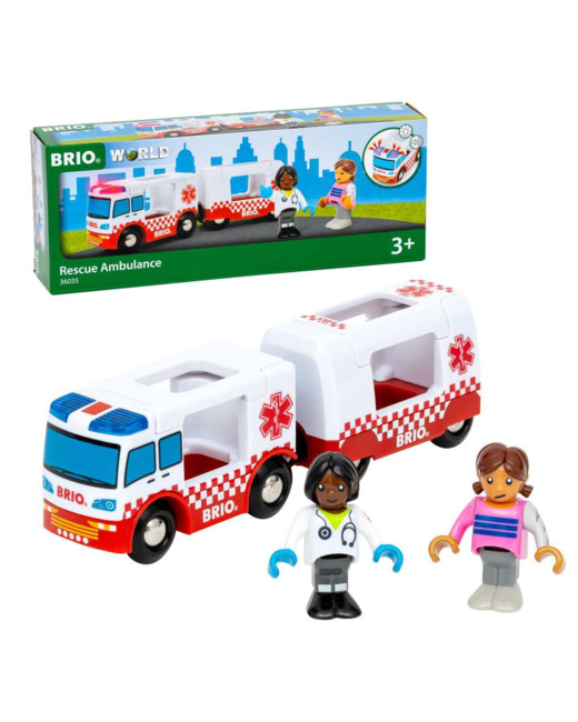 Camion Ambulance Son et Lumière - de 3 ans