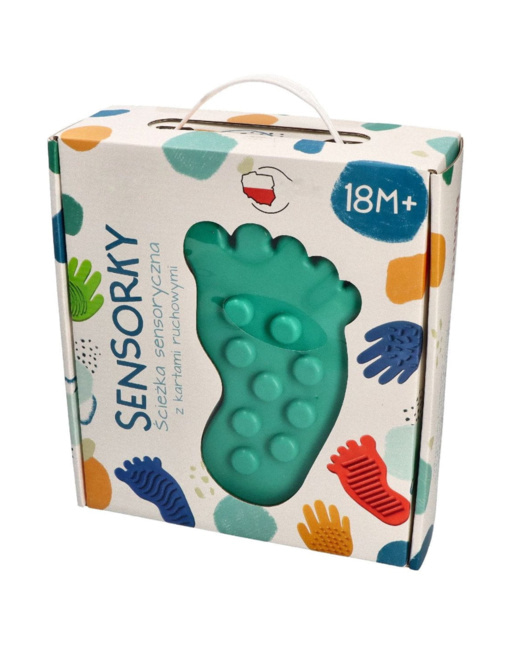 Chemin Montessori empreintes pieds & mains