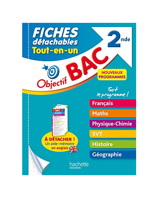 Objectif BAC Fiches détachables Tout-en-un 2nde