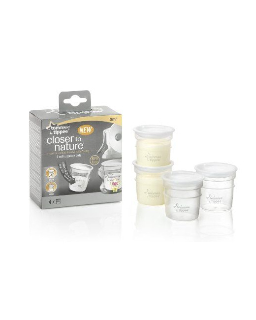 4 POTS DE STOCKAGE