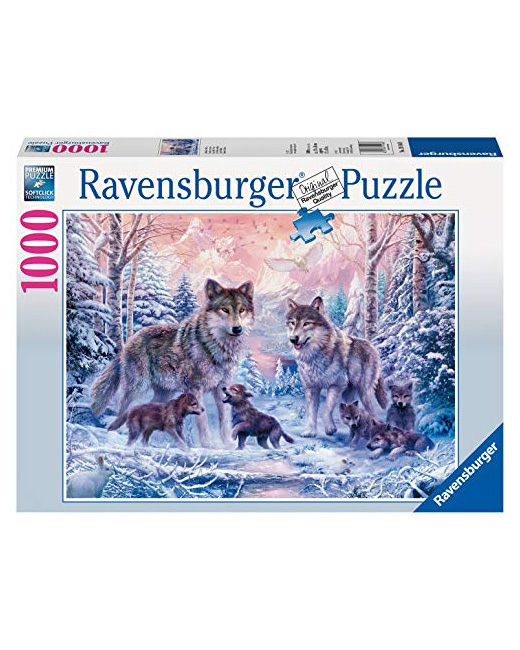 Puzzle - Loups arctiques - 1000 pièces