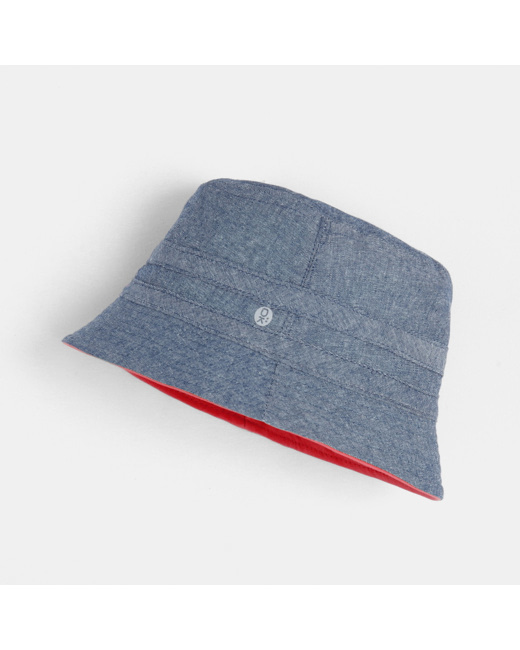 Chapeau Bob réversible rouge garçon