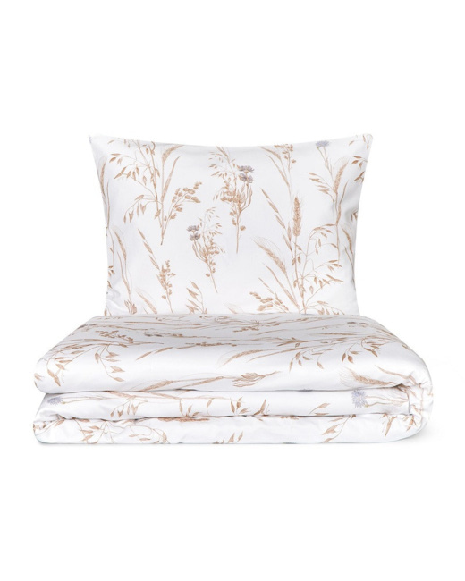 Housse de couette en satin de coton - Champ de Blé