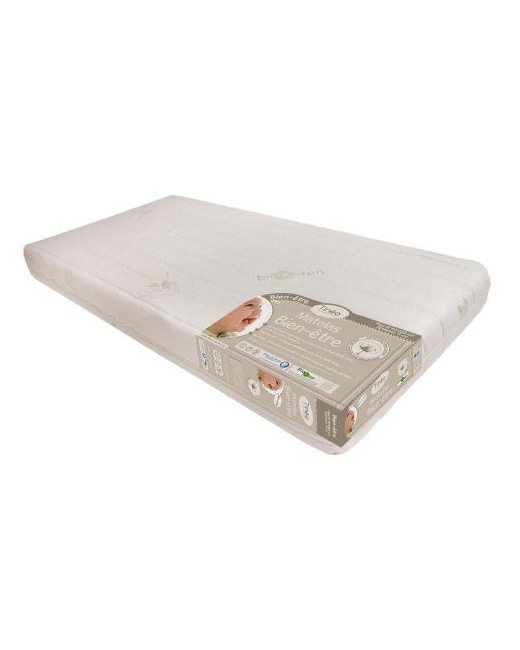 Matelas naturel Biocotton (60 x 120 cm)