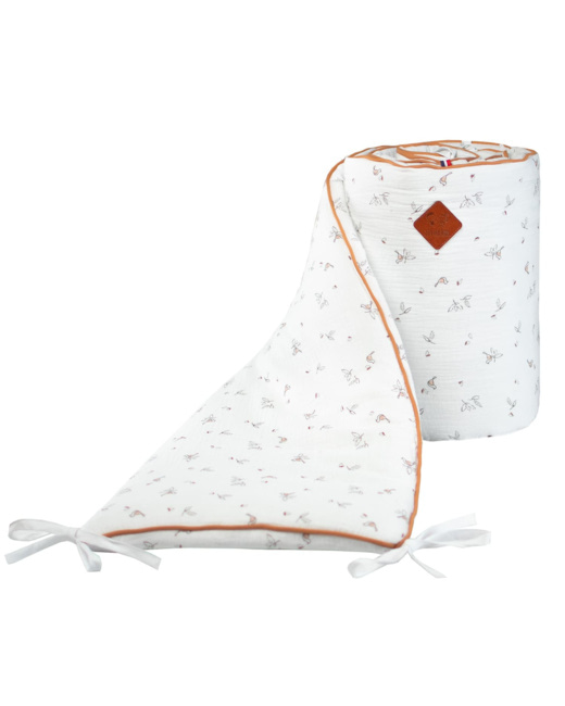 Tour de lit universel en gaze de coton, Melody