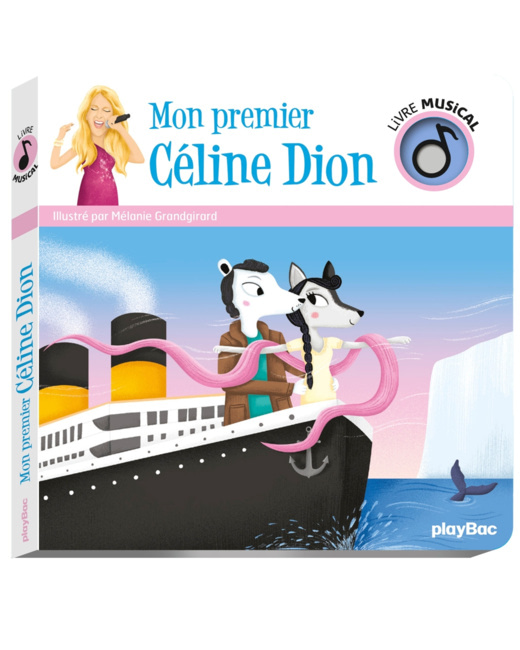 Livre sonore Mon premier Céline Dion