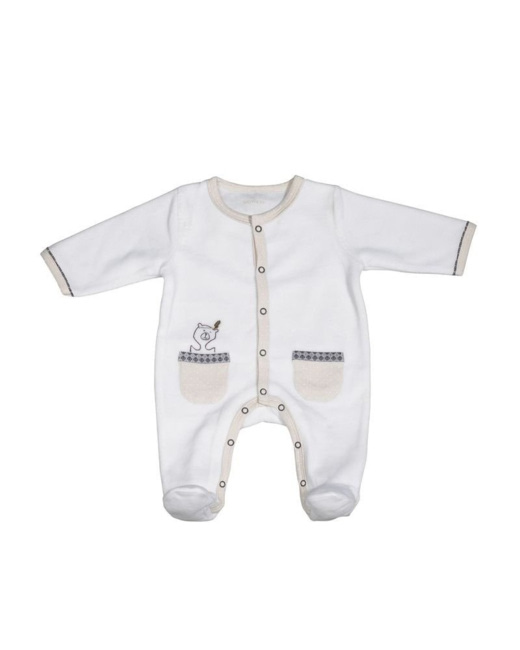 Pyjama velours 3 mois Timouki