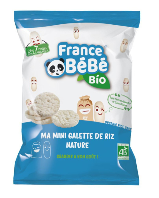 Mini galette de riz Nature - 40g - A partir de 7 mois