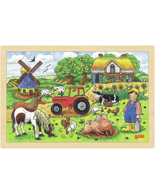 Puzzle en bois La Ferme Des Meuniers