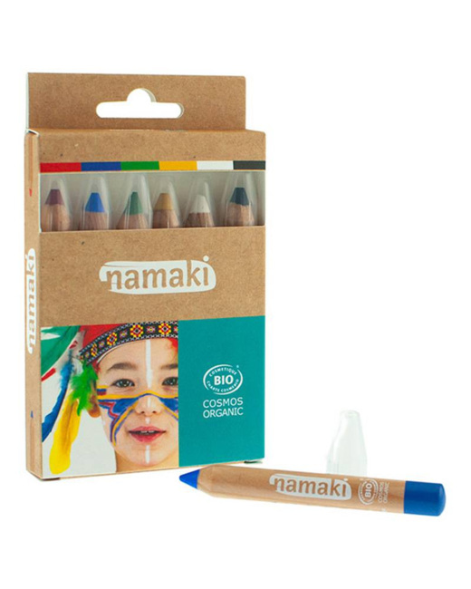 Crayons de maquillage bio 6 couleurs