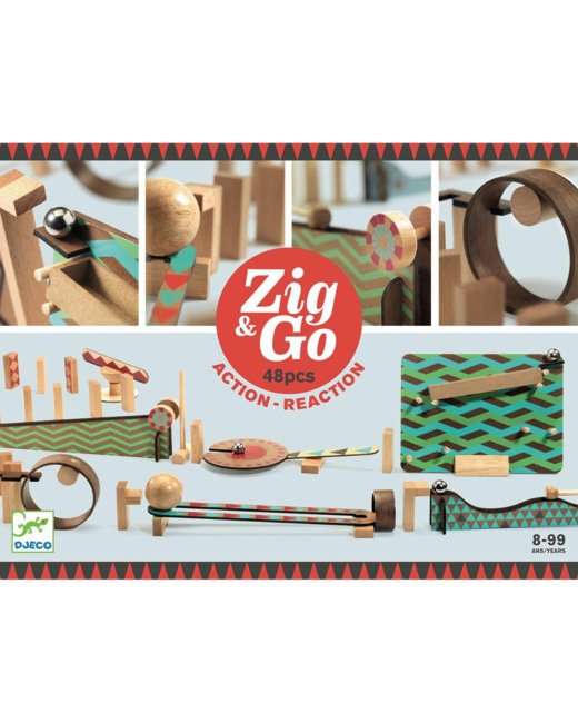 Parcours de domino Zig & Go