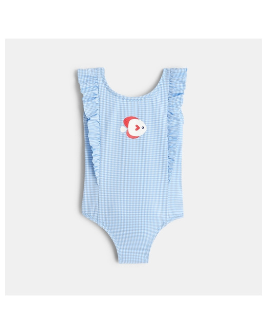 Maillot de bain vichy volanté