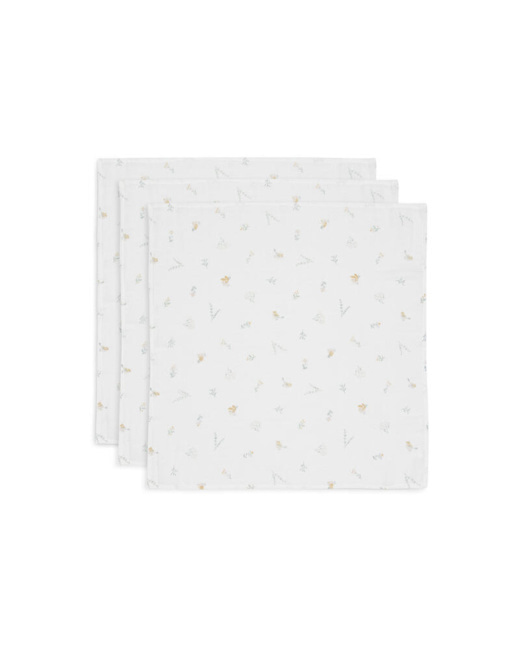 Lot de 3 langes gaze de coton Small Lovely Birds