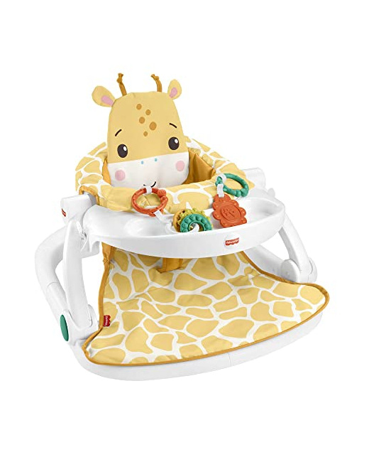 Siège de jeu avec plateau - Girafe