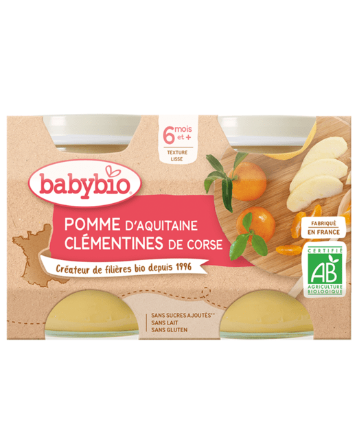 Pot Pomme d'Aquitaine Clémentine de Corse
