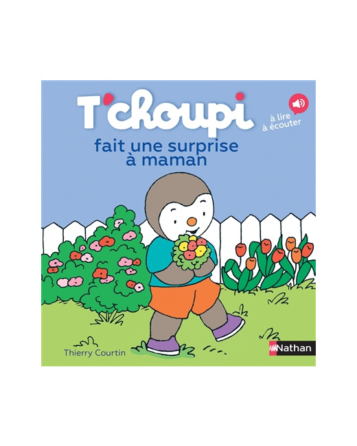 Livre T'choupi fait une surprise à maman