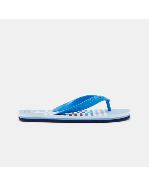 Tongs rayé bleu requin garçon