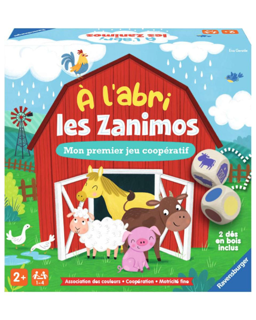 À l'abri les Zanimos ! - de 2 ans